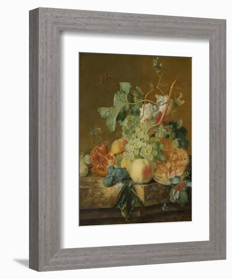 Still Life with Fruit-Jan van Huysum-Framed Art Print