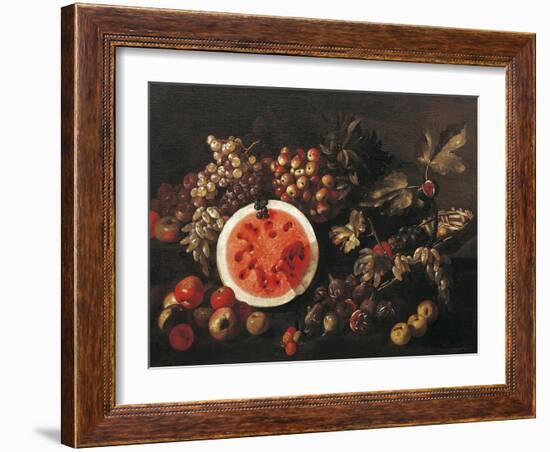 Still Life with Fruit-Giuseppe Recco-Framed Giclee Print