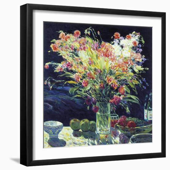 Still Life with Fruits-Malva-Framed Giclee Print