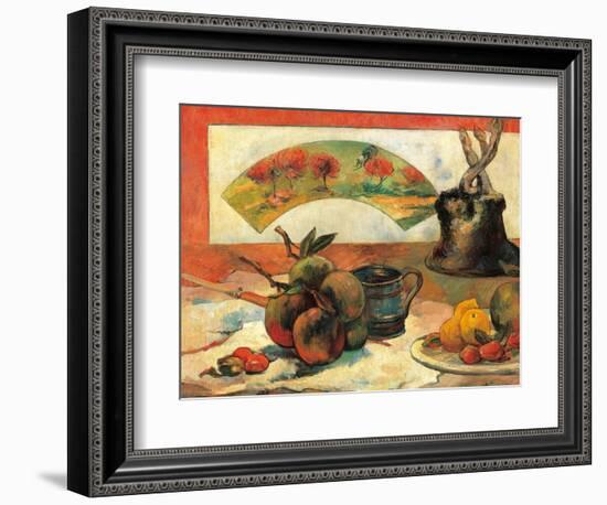 Still Life with Fruits-Paul Gauguin-Framed Art Print