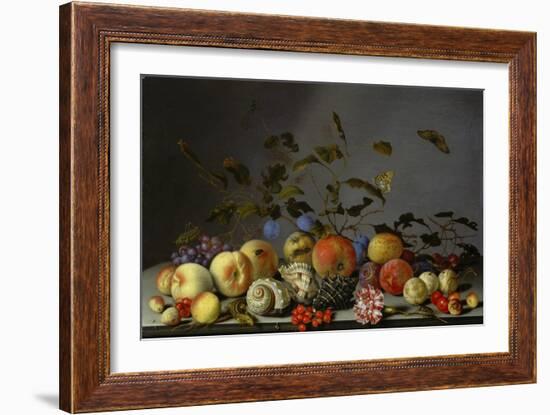 Still Life with Fruits-Balthasar van der Ast-Framed Giclee Print