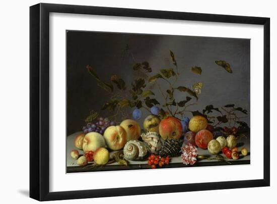 Still Life with Fruits-Balthasar van der Ast-Framed Giclee Print