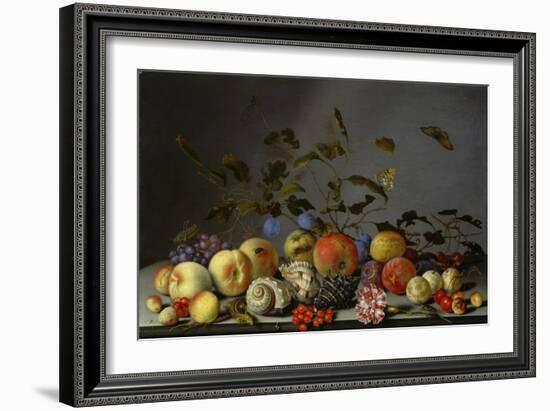Still Life with Fruits-Balthasar van der Ast-Framed Giclee Print