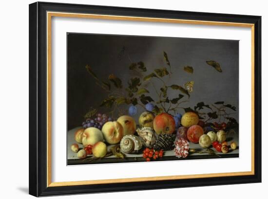 Still Life with Fruits-Balthasar van der Ast-Framed Giclee Print