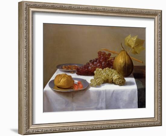 Still Life with Fruits-Jacob Jordaens-Framed Giclee Print