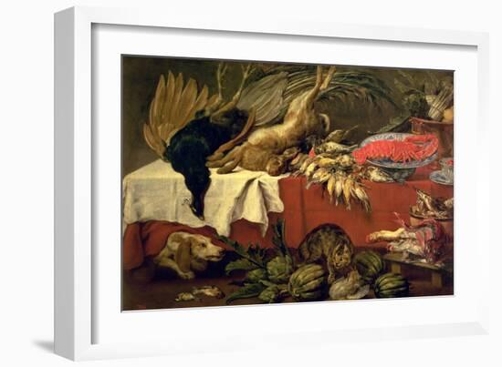 Still Life with Game and Lobster, c.1610-Frans Snyders Or Snijders-Framed Giclee Print