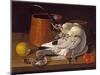Still Life with Game, c.1770-Luis Egidio Melendez-Mounted Giclee Print