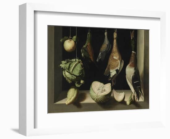 Still Life with Game Fowl, 1600-03-Juan Sanchez Cotan-Framed Giclee Print