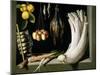 Still Life with Game, Vegetables and Fruit, 1602-Juan Sanchez Cotan-Mounted Giclee Print