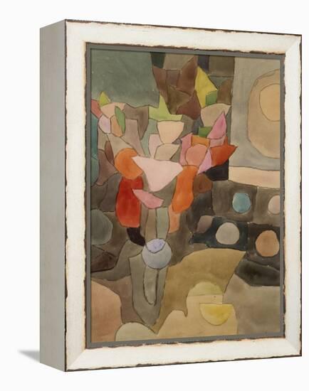 Still Life with Gladioli; Gladiolen Still Leben-Paul Klee-Framed Premier Image Canvas