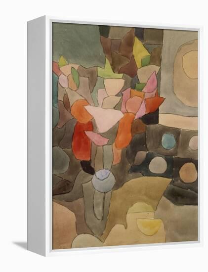 Still Life with Gladioli; Gladiolen Still Leben-Paul Klee-Framed Premier Image Canvas