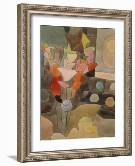 Still Life with Gladioli; Gladiolen Still Leben-Paul Klee-Framed Giclee Print