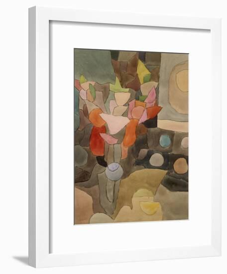 Still Life with Gladioli; Gladiolen Still Leben-Paul Klee-Framed Giclee Print