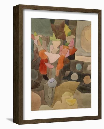 Still Life with Gladioli; Gladiolen Still Leben-Paul Klee-Framed Giclee Print