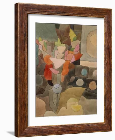 Still Life with Gladioli; Gladiolen Still Leben-Paul Klee-Framed Giclee Print