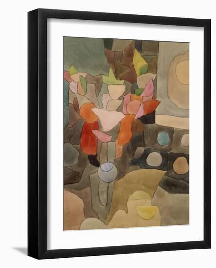 Still Life with Gladioli; Gladiolen Still Leben-Paul Klee-Framed Giclee Print