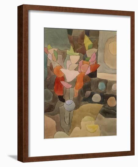 Still Life with Gladioli; Gladiolen Still Leben-Paul Klee-Framed Giclee Print