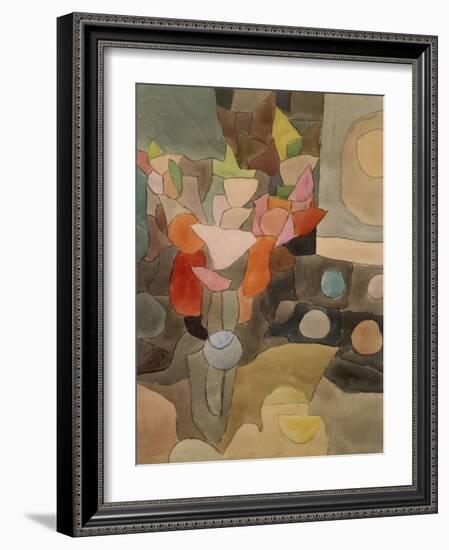 Still Life with Gladioli; Gladiolen Still Leben-Paul Klee-Framed Giclee Print