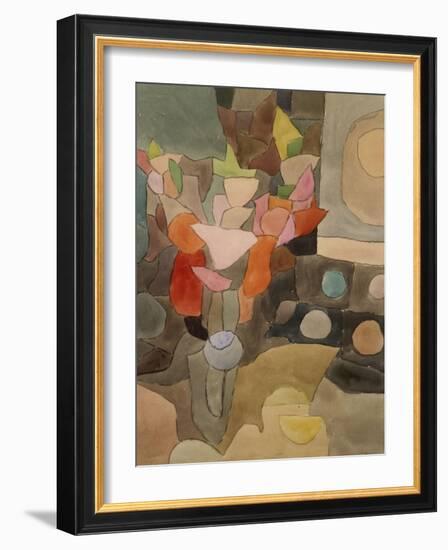 Still Life with Gladioli; Gladiolen Still Leben-Paul Klee-Framed Giclee Print