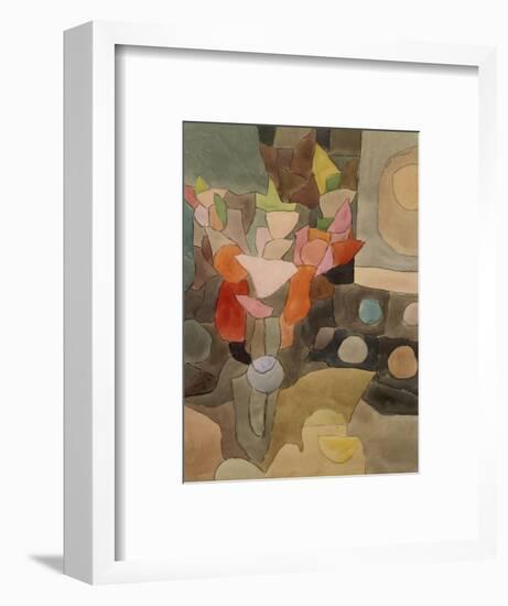 Still Life with Gladioli; Gladiolen Still Leben-Paul Klee-Framed Premium Giclee Print