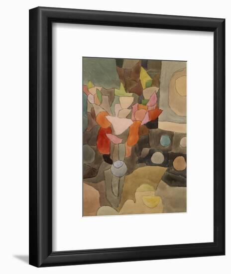 Still Life with Gladioli; Gladiolen Still Leben-Paul Klee-Framed Premium Giclee Print