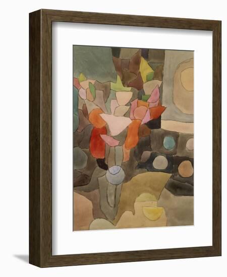 Still Life with Gladioli; Gladiolen Still Leben-Paul Klee-Framed Premium Giclee Print