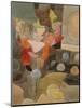 Still Life with Gladioli; Gladiolen Still Leben-Paul Klee-Mounted Premium Giclee Print