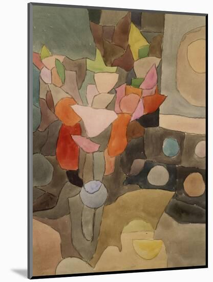 Still Life with Gladioli; Gladiolen Still Leben-Paul Klee-Mounted Premium Giclee Print