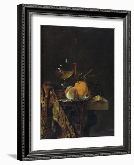 Still Life with Glass and Fruits-Willem Kalf-Framed Giclee Print