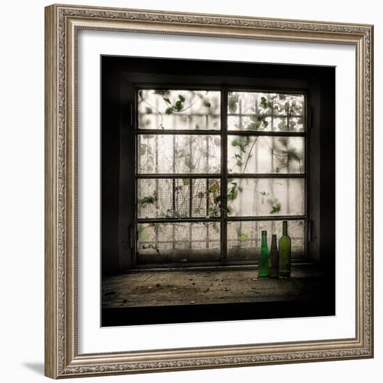 Still-Life with Glass Bottle-Vito Guarino-Framed Photographic Print