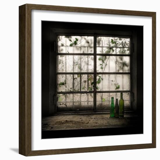 Still-Life with Glass Bottle-Vito Guarino-Framed Photographic Print