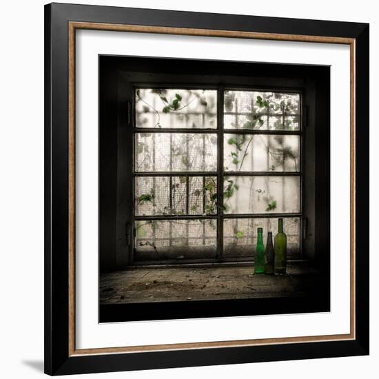 Still-Life with Glass Bottle-Vito Guarino-Framed Photographic Print