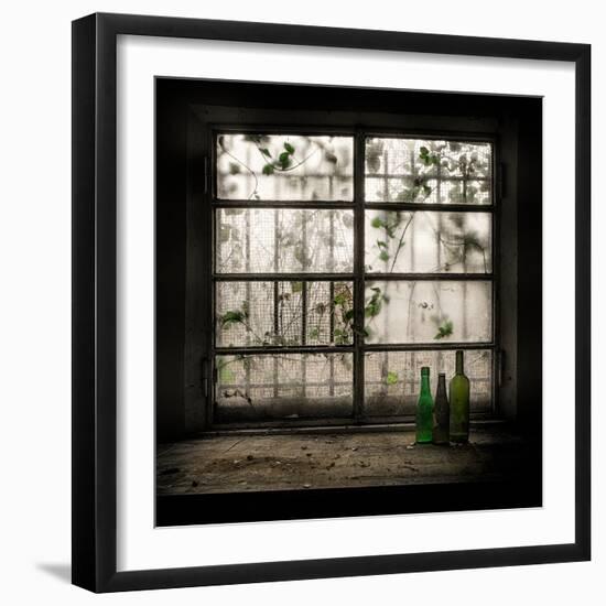 Still-Life with Glass Bottle-Vito Guarino-Framed Photographic Print