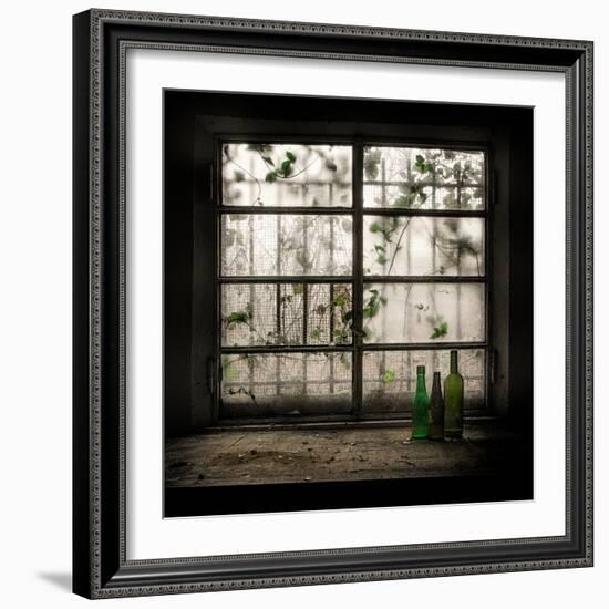 Still-Life with Glass Bottle-Vito Guarino-Framed Photographic Print