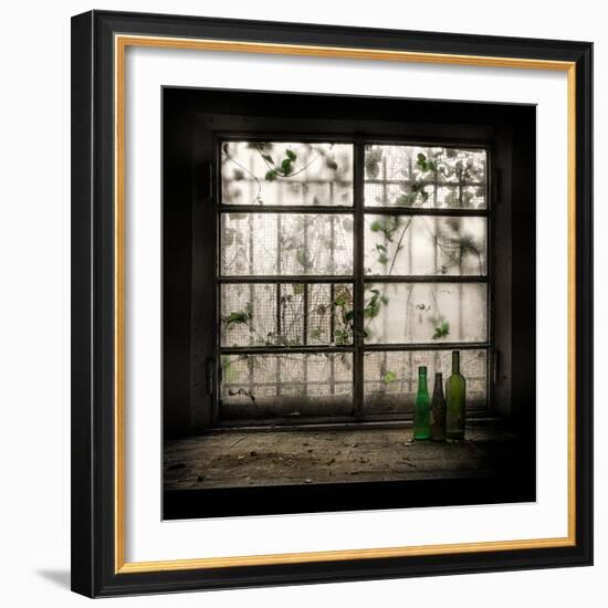 Still-Life with Glass Bottle-Vito Guarino-Framed Photographic Print