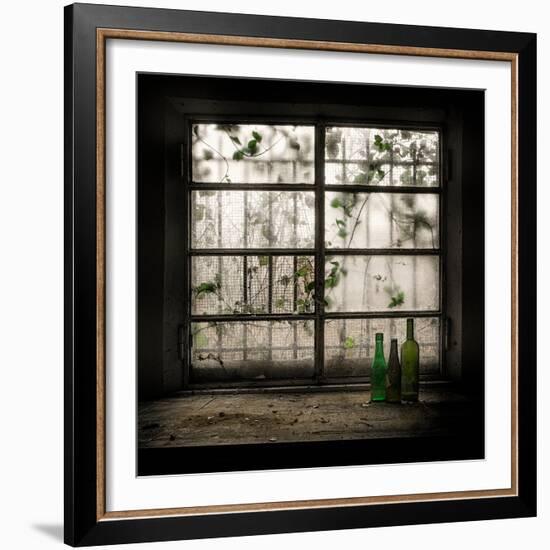 Still-Life with Glass Bottle-Vito Guarino-Framed Photographic Print