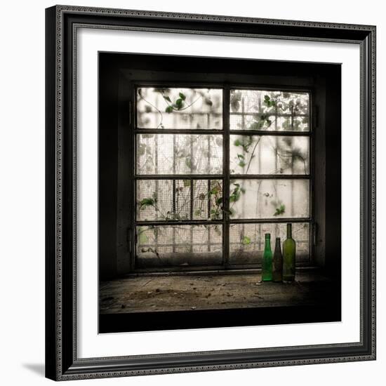 Still-Life with Glass Bottle-Vito Guarino-Framed Photographic Print