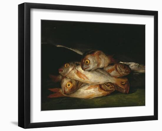 Still Life with Golden Bream, 1808-1812-Francisco de Goya-Framed Giclee Print