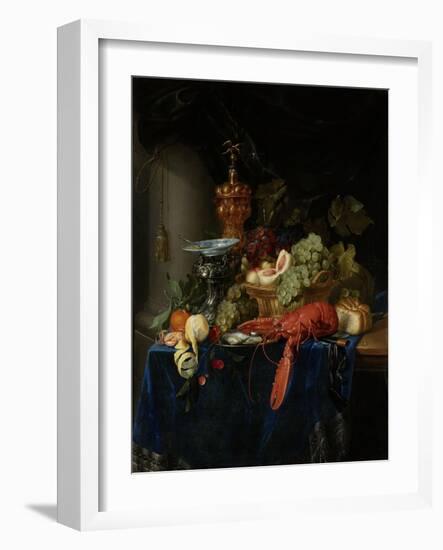 Still Life with Golden Goblet-Pieter De Ring-Framed Art Print