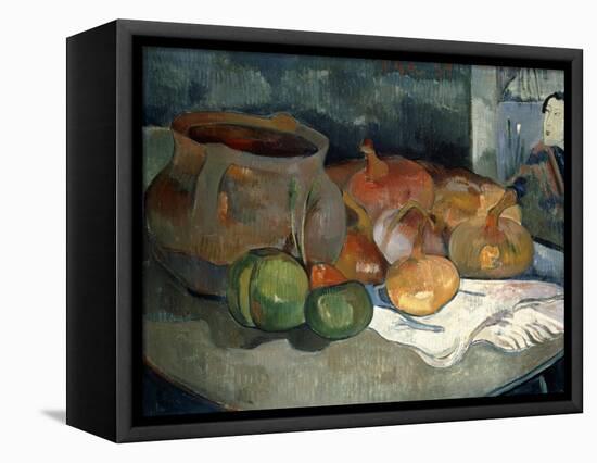 Still-Life with Gourds, 1889-Paul Gauguin-Framed Premier Image Canvas
