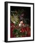 Still Life with Grapes and Peaches-Willem van Aelst-Framed Giclee Print