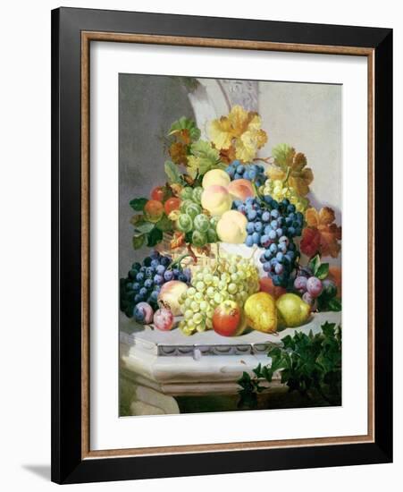 Still Life with Grapes and Pears-Eloise Harriet Stannard-Framed Giclee Print