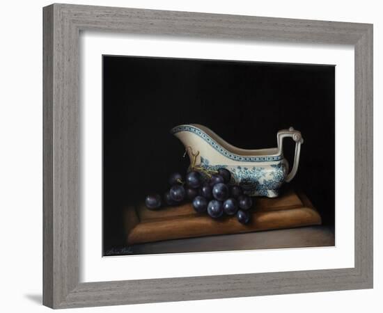 Still Life with Grapes-Catherine Abel-Framed Giclee Print