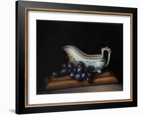 Still Life with Grapes-Catherine Abel-Framed Giclee Print