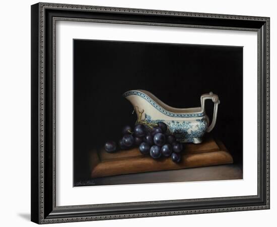 Still Life with Grapes-Catherine Abel-Framed Giclee Print