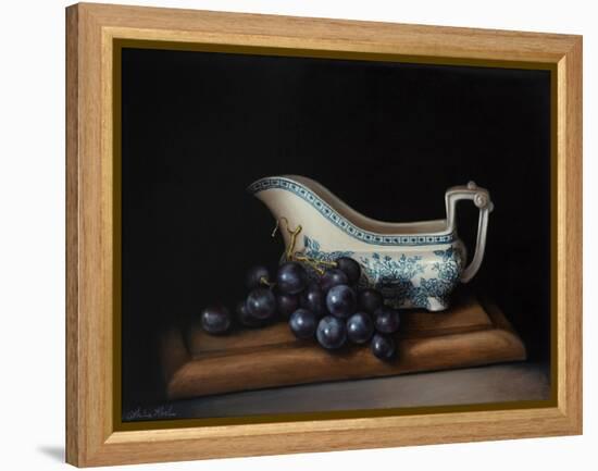 Still Life with Grapes-Catherine Abel-Framed Premier Image Canvas