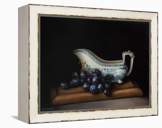 Still Life with Grapes-Catherine Abel-Framed Premier Image Canvas
