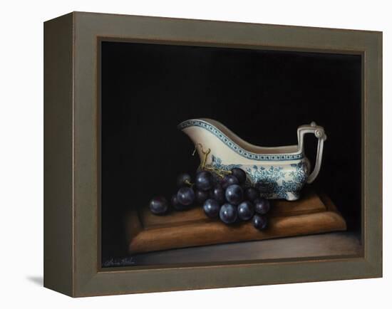 Still Life with Grapes-Catherine Abel-Framed Premier Image Canvas