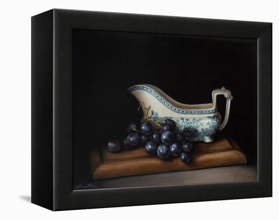 Still Life with Grapes-Catherine Abel-Framed Premier Image Canvas