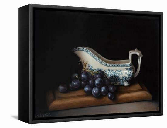 Still Life with Grapes-Catherine Abel-Framed Premier Image Canvas